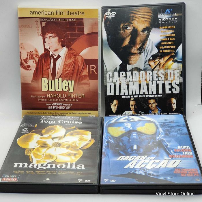 DVD 10/1 - Lote de 18 Filmes DVD's Diversos - Ref. VI