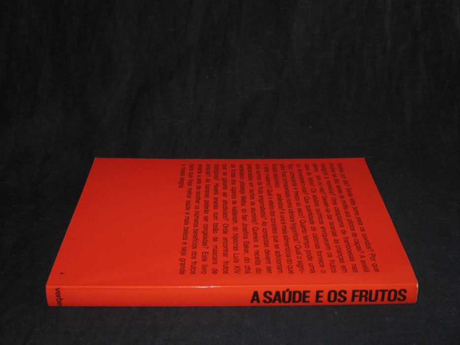 Livro A Saúde e os Frutos Micheline Bazin Verbo