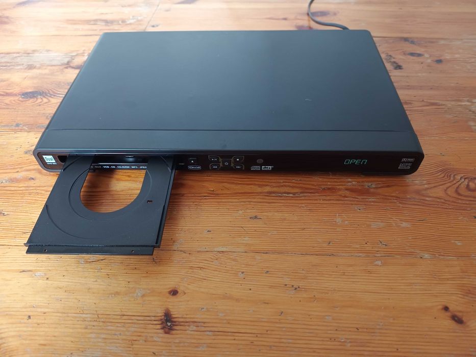 Odtwarzacz DVD DivX VCD CD CD-R/RW MP3 JPG - uszkodzony nie czyta płyt