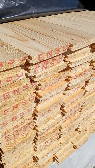 Deska podłogowa/ elewacyjna gr. 20,5mm sucha strugana