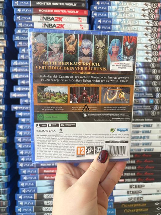 Гра Romancing Saga 2 на ps5, диск з грою на пс 5, ліцензія