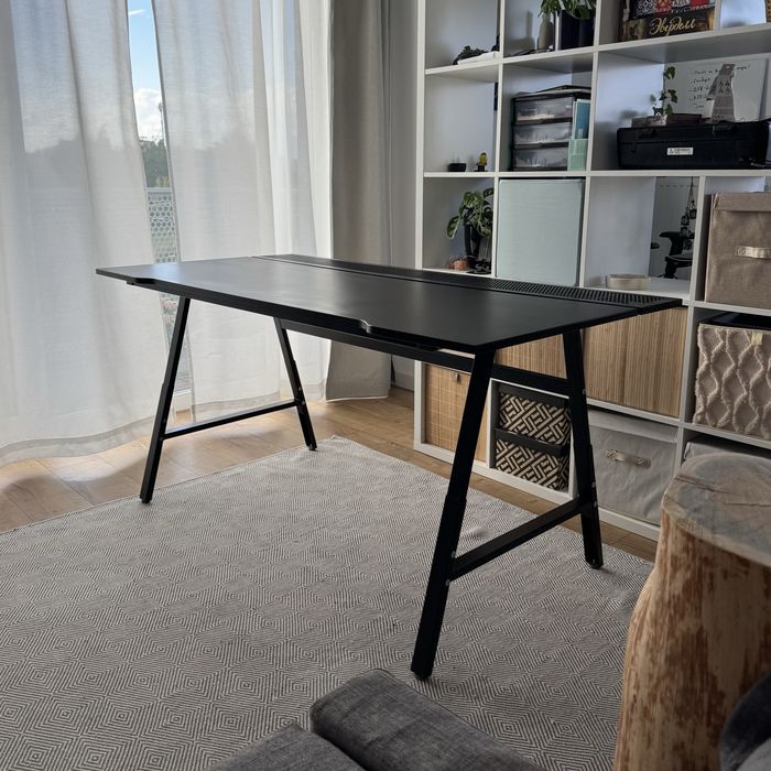 Biurko UTESPELARE czarne 160x80