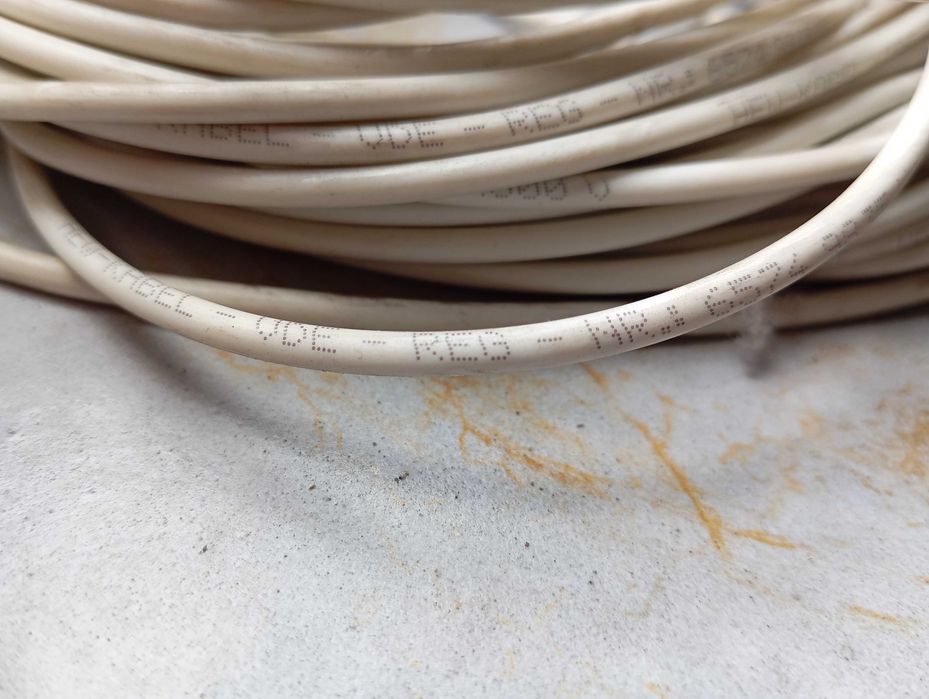 Przewód silikonowy SIF 1KV biały