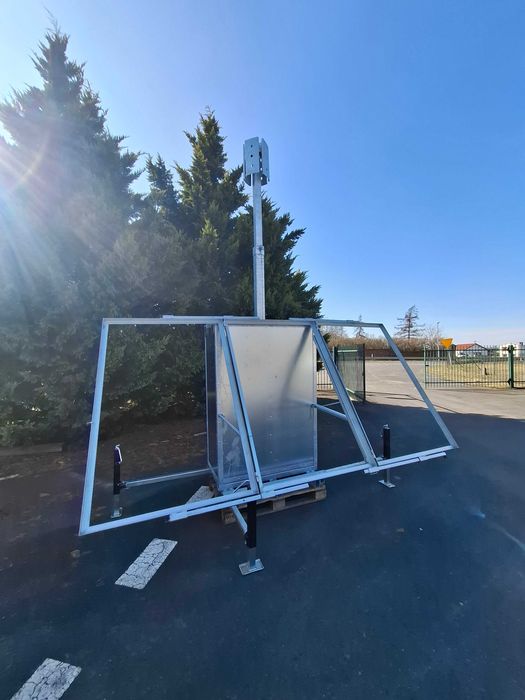 Stacjonarna wieża CCTV monitoring ochrona SMART (transport na palecie)