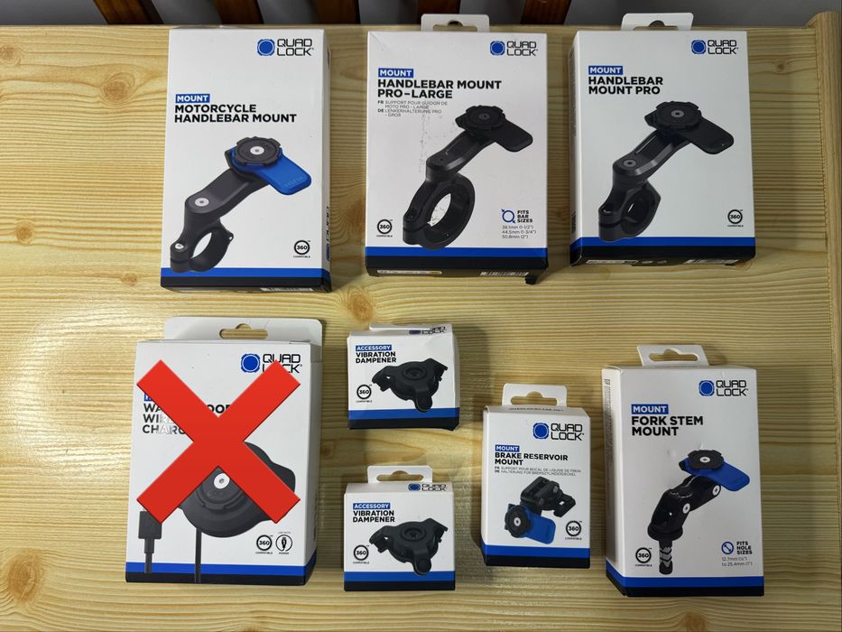 Capas e suportes Quad Lock
