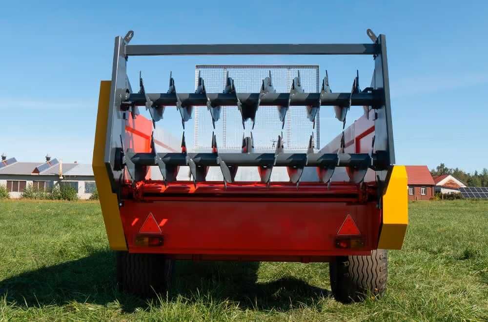 Rozrzutnik obornika jednoosiowy ROLTRANS  N150/2 LEO 4t