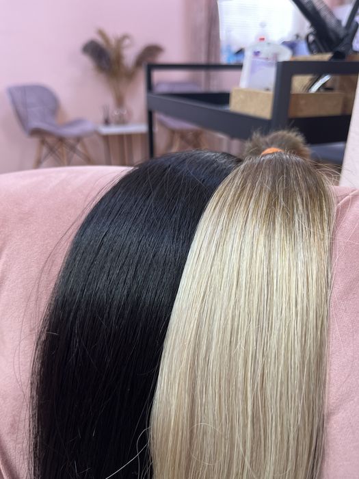 Волосся натуральне для нарощення