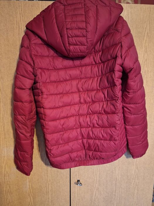 Kurtka czerwona meska bershka,r.S