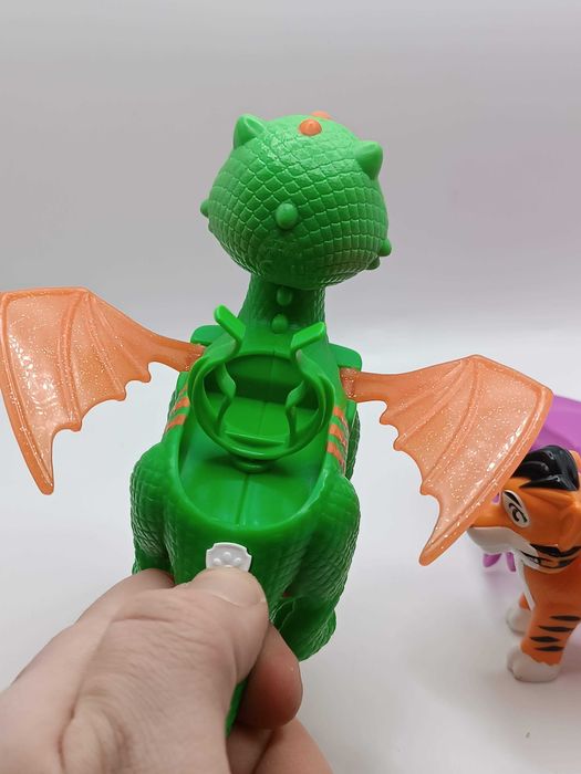 Figurki Psi patrol paw patrol Smok, Dino Rescue Draco Dragon Jungle
