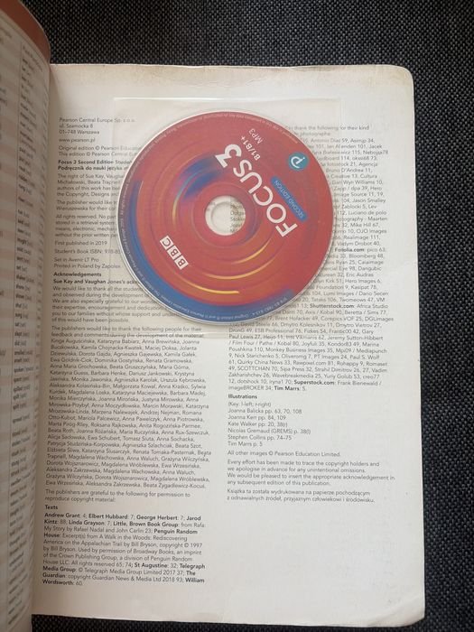 Focus 2  B1 B1+ pearson student’s book