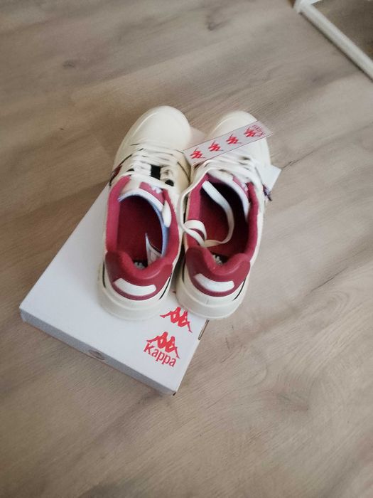 Buty Kappa Authentic Kai 1 beżowe czerwone