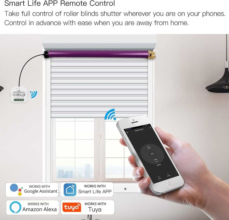 TUYA Wi-Fi Curtain Switch Mini TUYA MS-108WR Wi-Fi