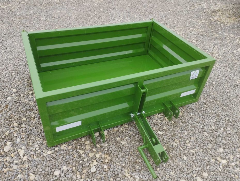 Skrzynia załadunkowa do ciągnika mocowanie na TUZ z Lemieszem