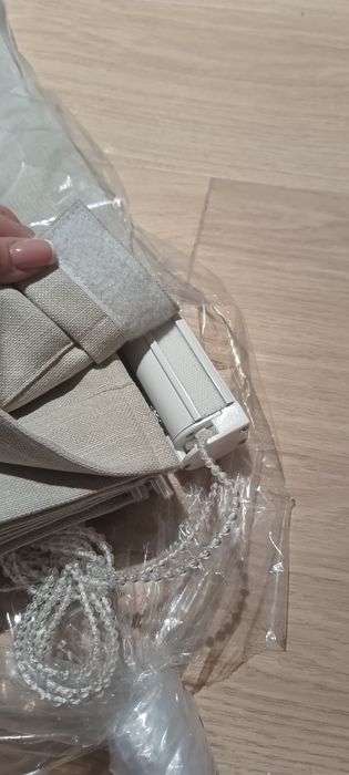 Roleta rzymska beżowa