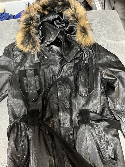 Куртка кожаная 46-48 и другие вещи