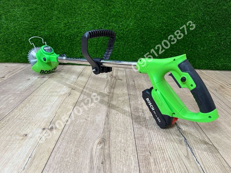 Аккумуляторный триммер BOSCH BUR179BL 36V 6Ah Штанга телескопическая
