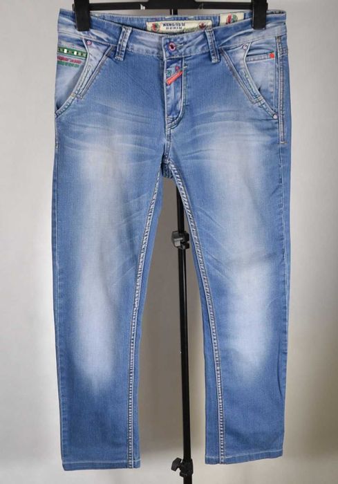 MENG GE SI Denim Jeans Spodnie Męskie 31 Oryginalne Super Stan Bawełna