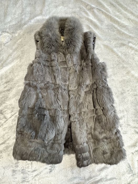 Жилетка з кролика натуральна