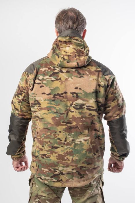 ‼️Тактична флісова кофта G10 Military мультикам