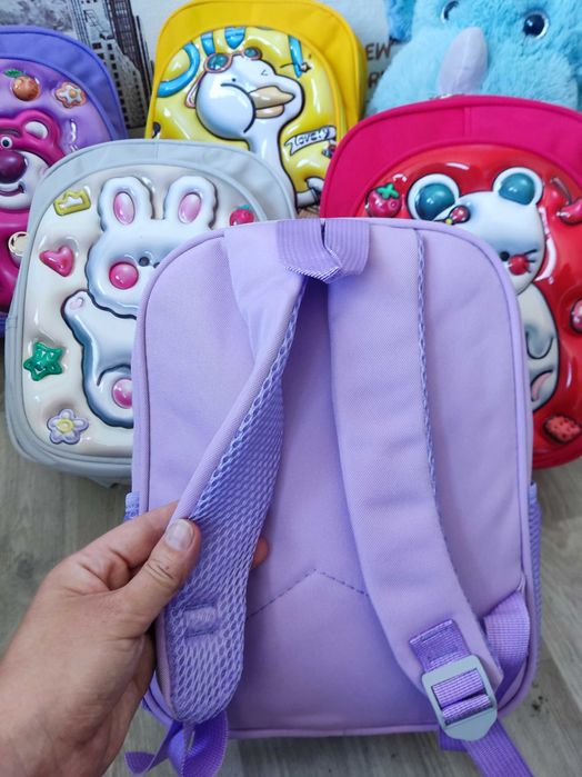 Мультяшні рюкзаки для дошкільнят та першокласників ДІВЧАТОК