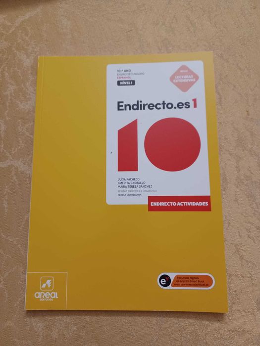 Caderno - Endirecto.es 1 - Espanhol - Nível 1 - 10.º Ano (NOVO)