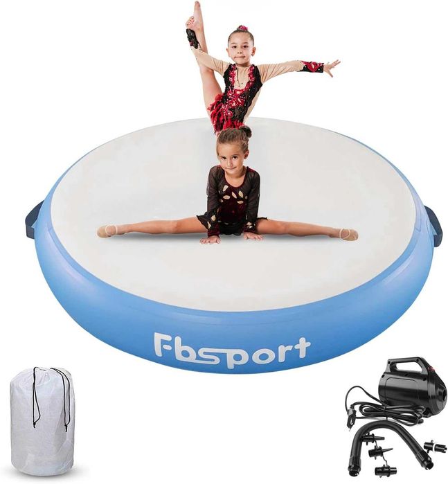 FBSPORT nadmuchiwana koło treningowe z pompką średnica 140 cm