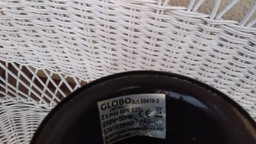 Lampa wisząca kuty metal j. nowa