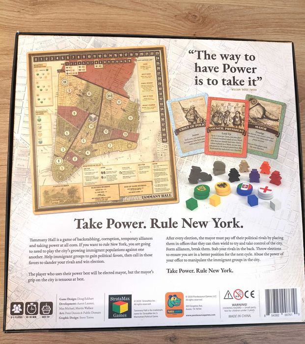 Tammany Hall  gra planszowa