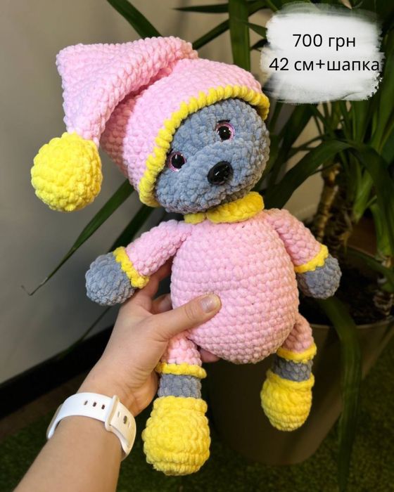 Ілеальний подарунок мʼякі іграшки, вязані іграшки