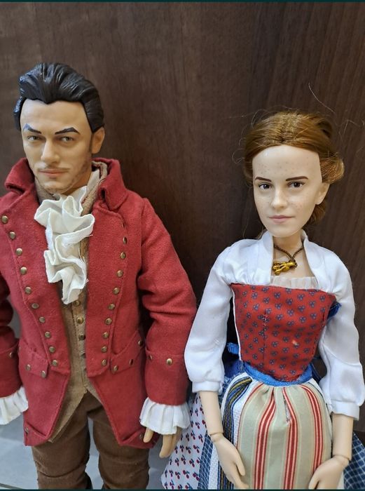 Piękna I Bestia, Bella,Gaston, Disney Store, Emma Watson