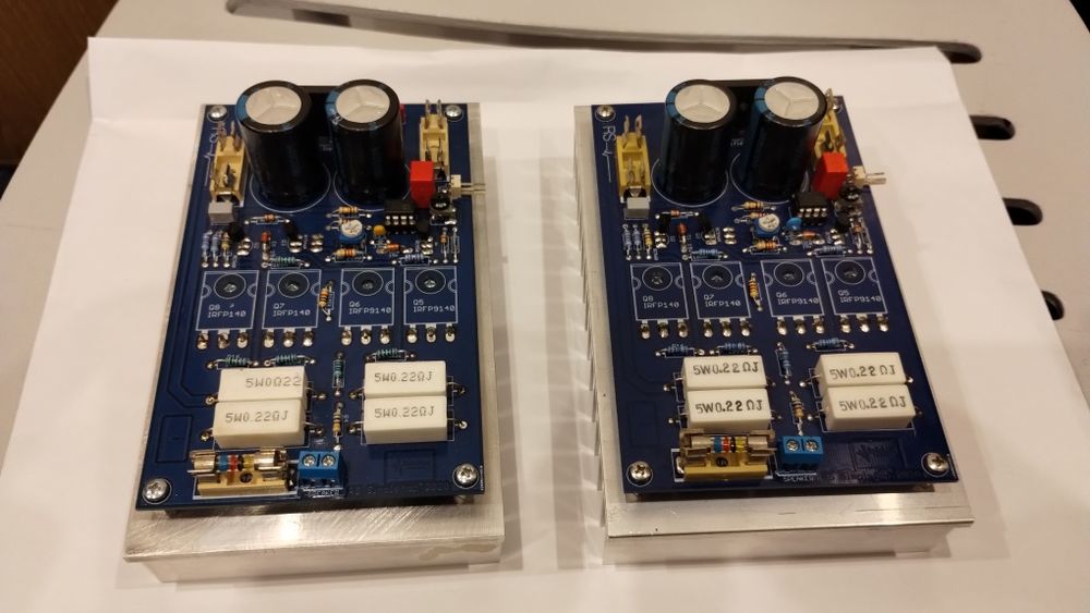 Wzmacniacz audio RS SimpleAmp 2 moduły