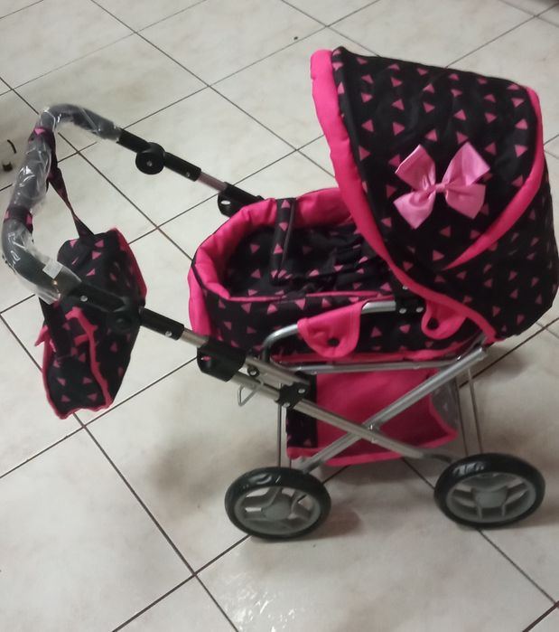 Wózek z budką 3w1 dla lalki