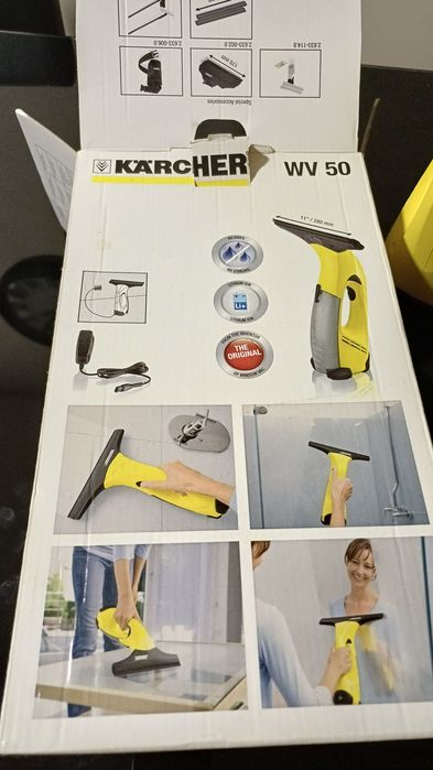 Aspirador vidros karcher wv 50 a baterias