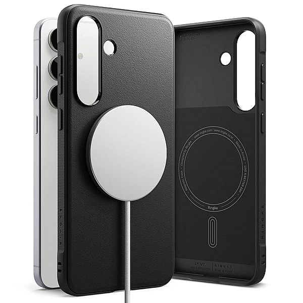 Etui Ringke Onyx Magnetic MagSafe na Samsung Galaxy S25 FE - czarne