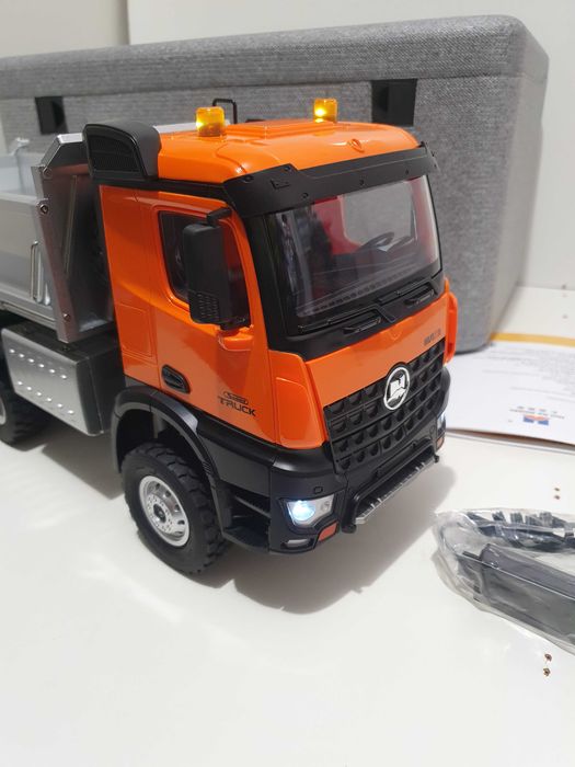 Cieżarówka 6x6 zdalnie sterowana RC HUINA 1598 nowa solidna 1/18