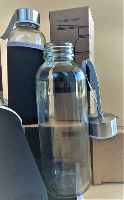 Garrafas de Água C/Manga Protetora