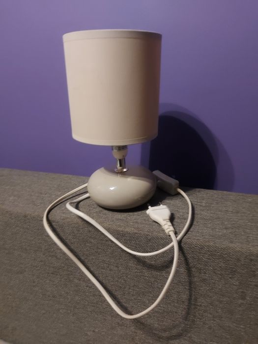 Lampka nocna  kolor - beżowy