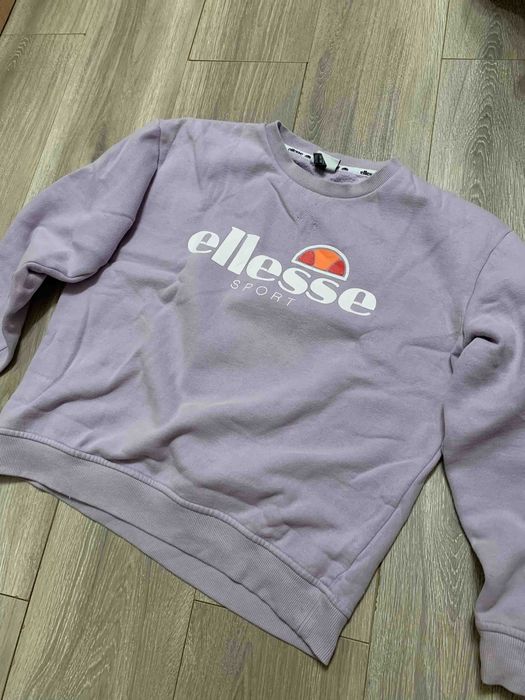 Світшот унісекс ellesse оригінал лавандового кольору