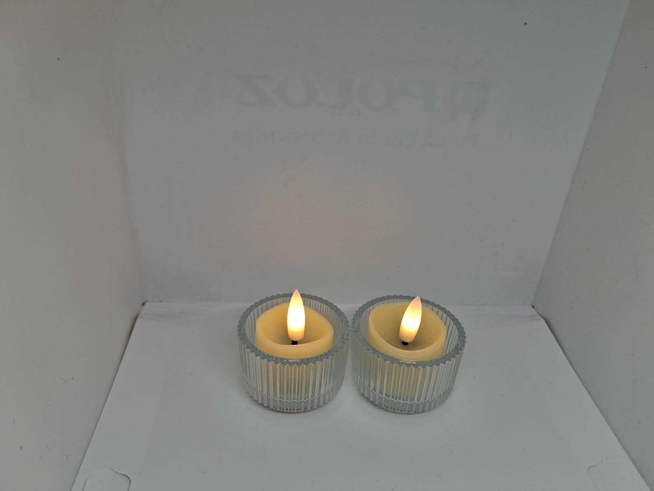 Świecznik szklany mały na tealight