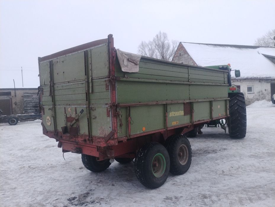 Tandem przyczepa wywrotka