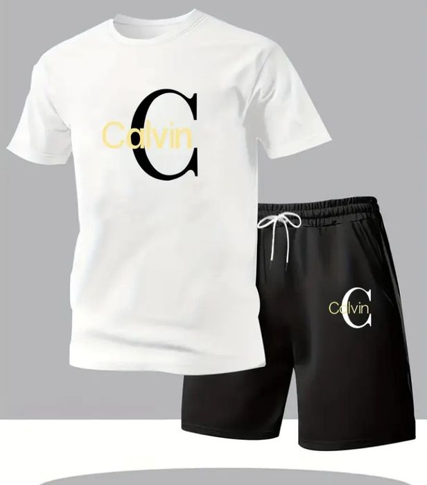 Conjunto calções e t.shirt.  tamanhos do s ao xxl