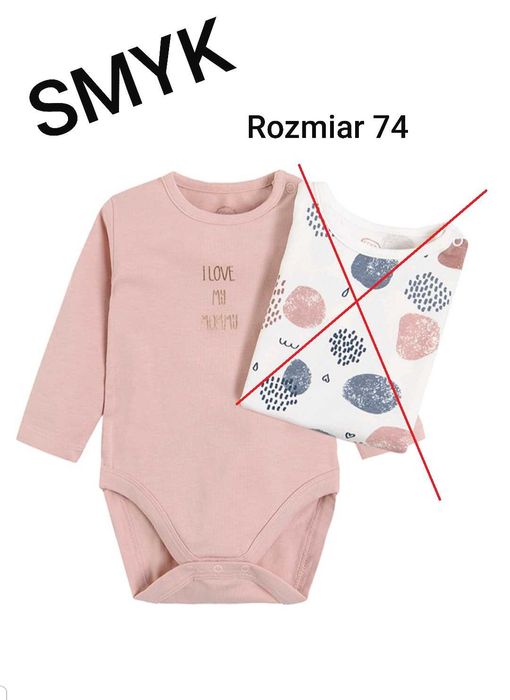 Ubranka dla dziewczynki rozmiar 74