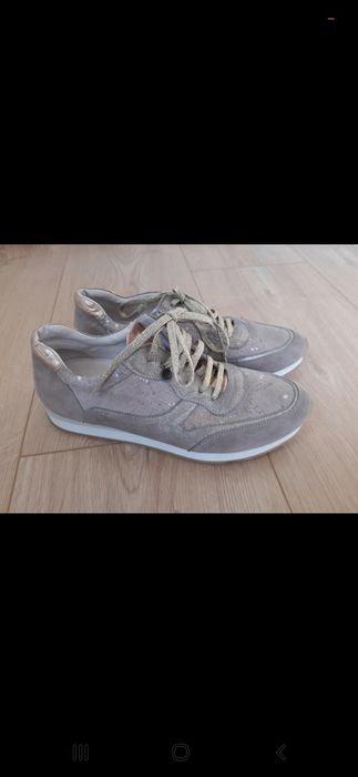 Skórzane sneakersy