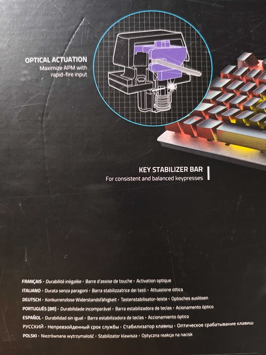 Razer Huntsman GEARS OF WAR 5 Edition Keyboard, US Layout64738940123905124