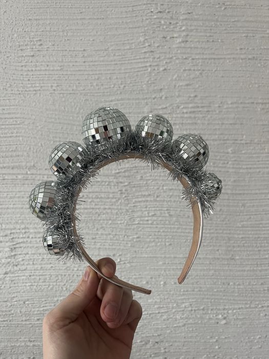 Opaska imprezowa kule dyskotekowe