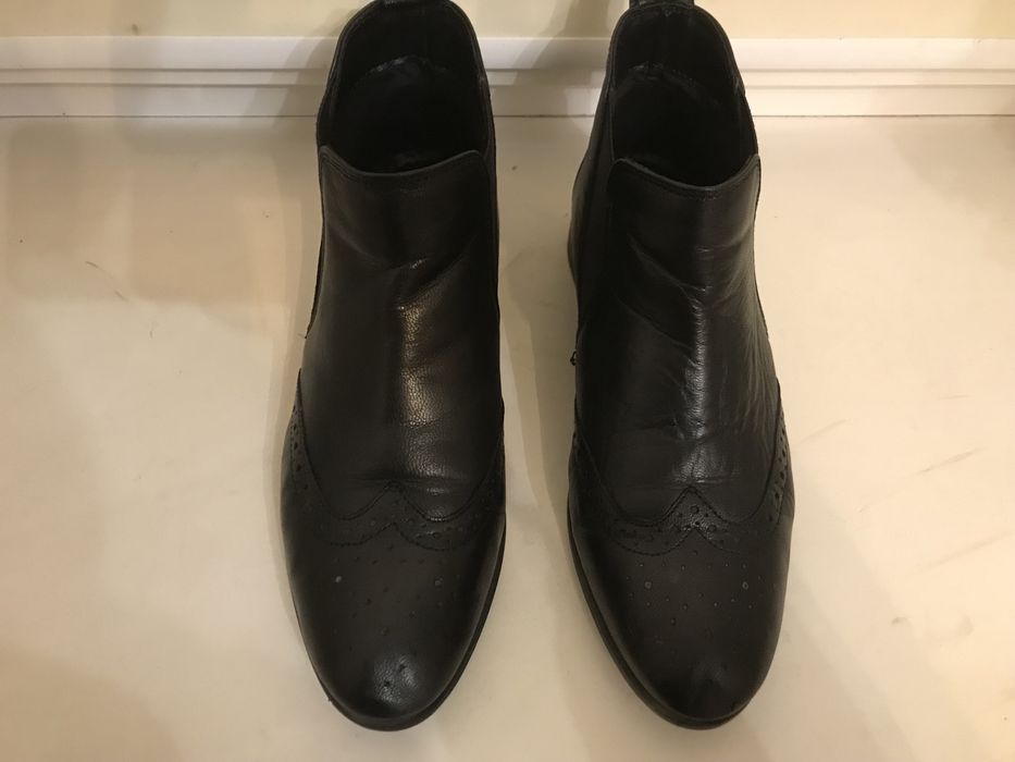 Челсі оксфорд, черевики/туфлі, шкіряні