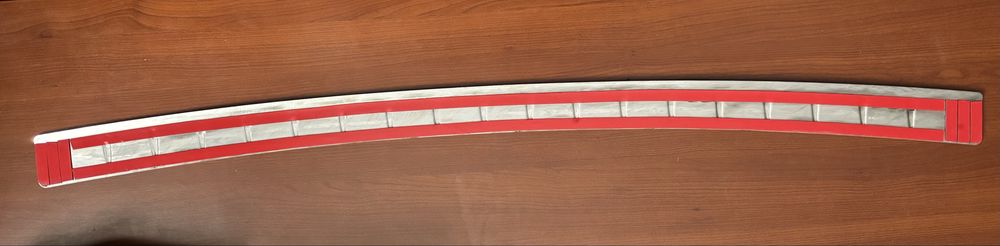 Накладка на задній бампер Mitsubishi Outlander 2013-2015