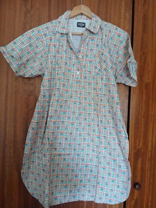 Camisa de Noite em algodão