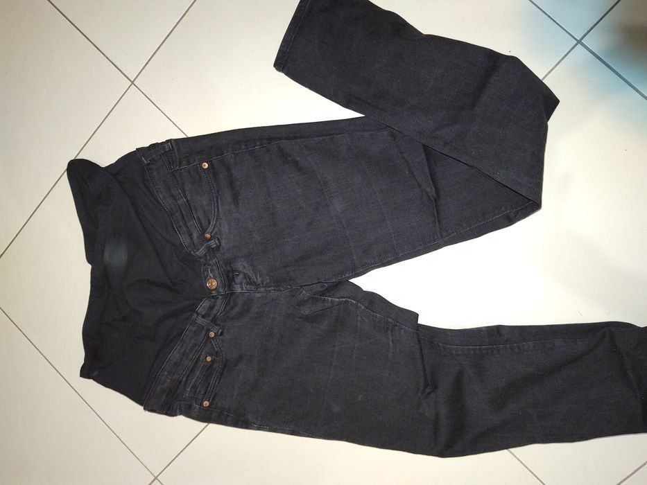 Spodnie ciążowe jeans stretch r. M
