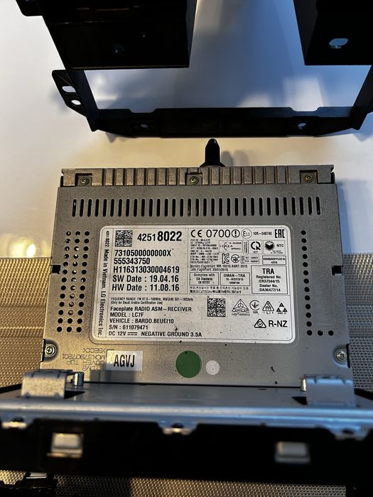 Radio kompletne opel corsa E